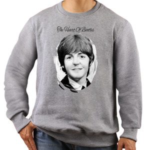 Jaket Sweater Heart of Beatles Shirt