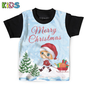 Kaos Anak Full-Print Christmas 4