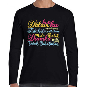 Kaos Di Dalam Hatiku Ada yang Tidak Dicetitakan