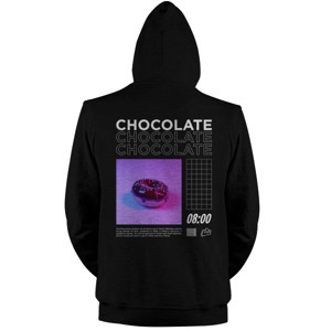Jaket Hoodie Chocolate + Neo #1
