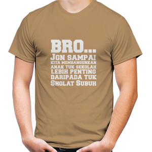 Kaos Bro Subuhan Anak