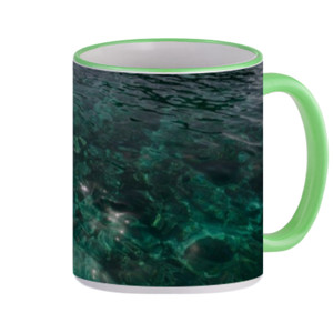 Mug Emerald Blue water