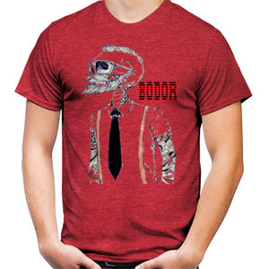 Kaos Pria TWO tone - RED mango