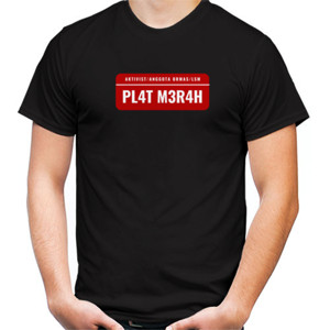 Kaos PLAT MERAH