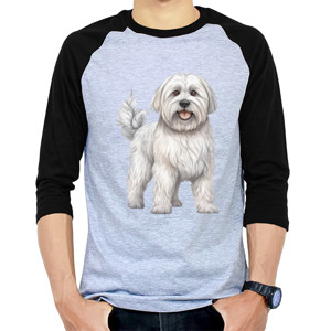 Kaos Raglan Kaos Gambar Anjing 319