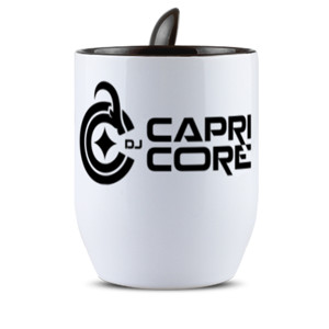 Mug Sendok Mug + Sendok Premium - Hitam