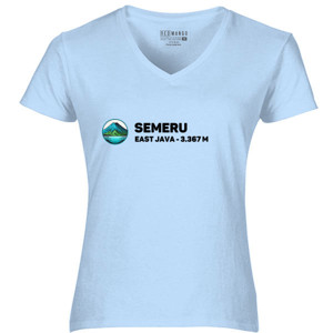 Kaos Kaos Gunung Semeru Simpel - Mount Semeru T-Shirt 