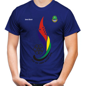 Kaos PON 2016 - Kontingen Jabar