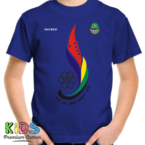 Kaos PON 2016 - Kontingen Jabar