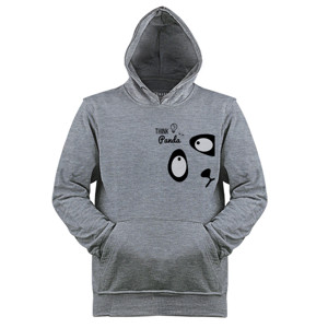 Jaket Hoodie Think Panda