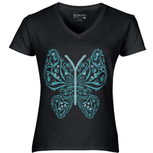 Kaos Cute Butterfly