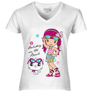 Kaos Girl and Cat