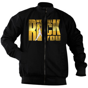 Jaket Bomber We will rock you