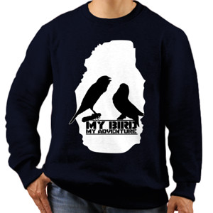 Jaket Sweater My Bird My Adventure