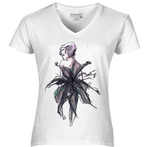 Kaos Shape of Flower