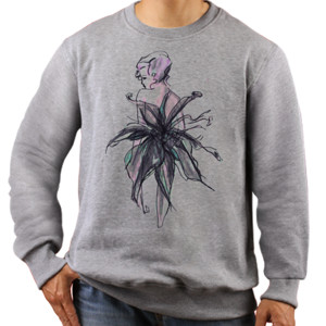 Jaket Sweater Shape of Flower