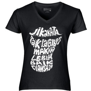 Kaos JIka kata IF white