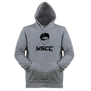 Jaket Hoodie YSCC Face - White
