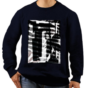 Jaket Sweater Abstrak