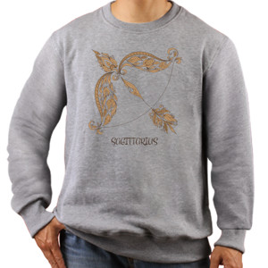 Jaket Sweater Zodiak - Sagitarius Batik 