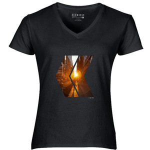 Kaos Kaos Wanita Force V-Neck by Co_mbro