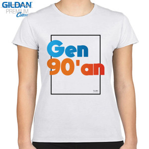 Kaos Kaos Wanita Gen 90 Gildan by Co_mbro