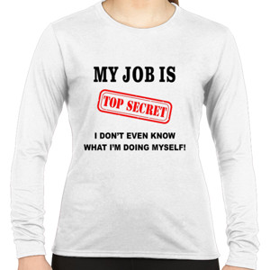 Kaos Distro My Job is Top Secret