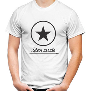 Kaos DISTRO STAR IN CIRCLE