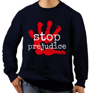 Jaket Sweater stop prejudice