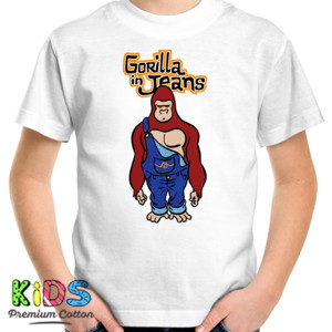 Kaos Gorilla in Jeans Tee 01