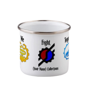 Mug Enamel Kamen Rider Build Togerther
