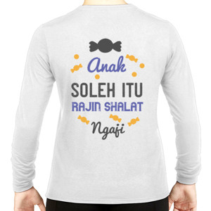 Kaos Anak Soleh Rajin Shalat Dan Ngaji #1