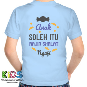 Kaos Anak Soleh Rajin Shalat Dan Ngaji #1