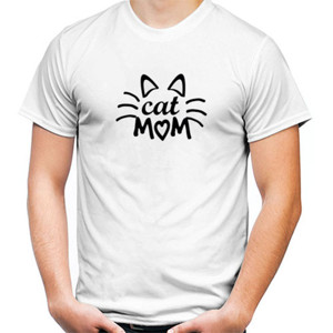 Kaos Kaos I'm Cat Mom tema pecinta kucing