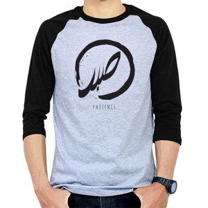 Kaos Raglan patience