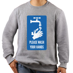 Jaket Sweater Wash Hands
