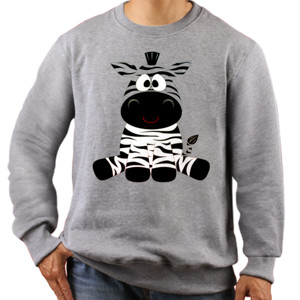 Jaket Sweater Cute Zebra - Kaos Zebra Keren