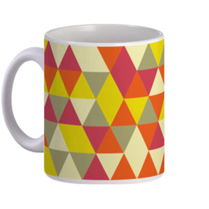 Mug Segitiga Retro