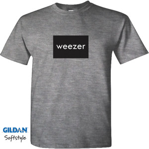 Kaos kaos band weezer custom