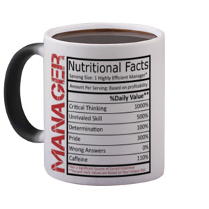 Mug Bunglon ME-0018 Manager Nutritional Facts