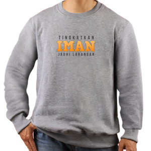 Jaket Sweater Tingkatkan Iman