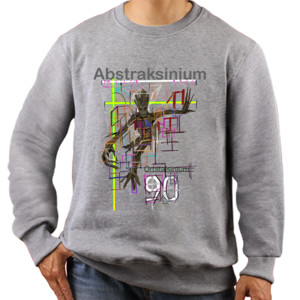 Jaket Sweater abstraksinium arsip 3n89, groot