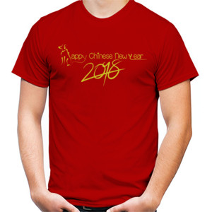 Kaos Imlek 2018 Merah