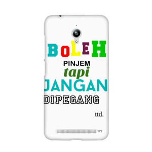 Boleh pinjem tapi jangan dipegang Casing HP