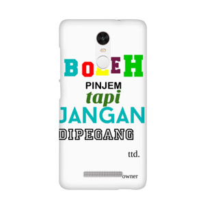 Boleh pinjem tapi jangan dipegang Casing HP