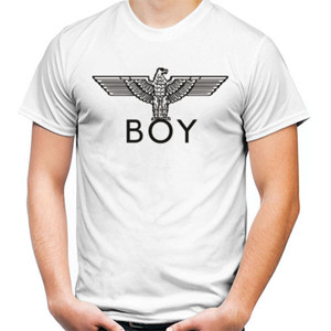 Kaos Kaos Boy London Eagle Putih 2