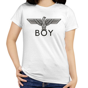 Kaos Kaos Boy London Eagle Putih 2