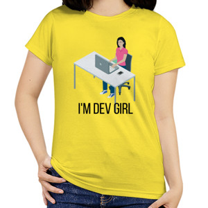 Kaos I'm dev girl