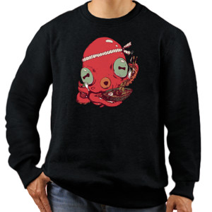 Jaket Sweater Kraken Eat