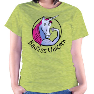 Kaos Badass Unicorn